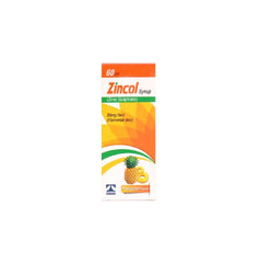 Zincol 60Ml Syrup 20Mg/5Ml