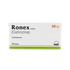 Ronex Tablets 10Mg (1 Box = 1 Strip)(1 Strip = 14 Tablets)