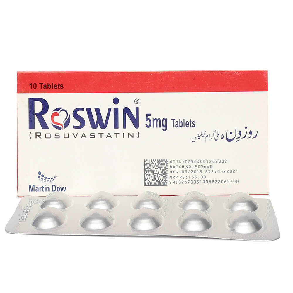 Roswin Tablets 5Mg (1 Box = 10 Tablets)