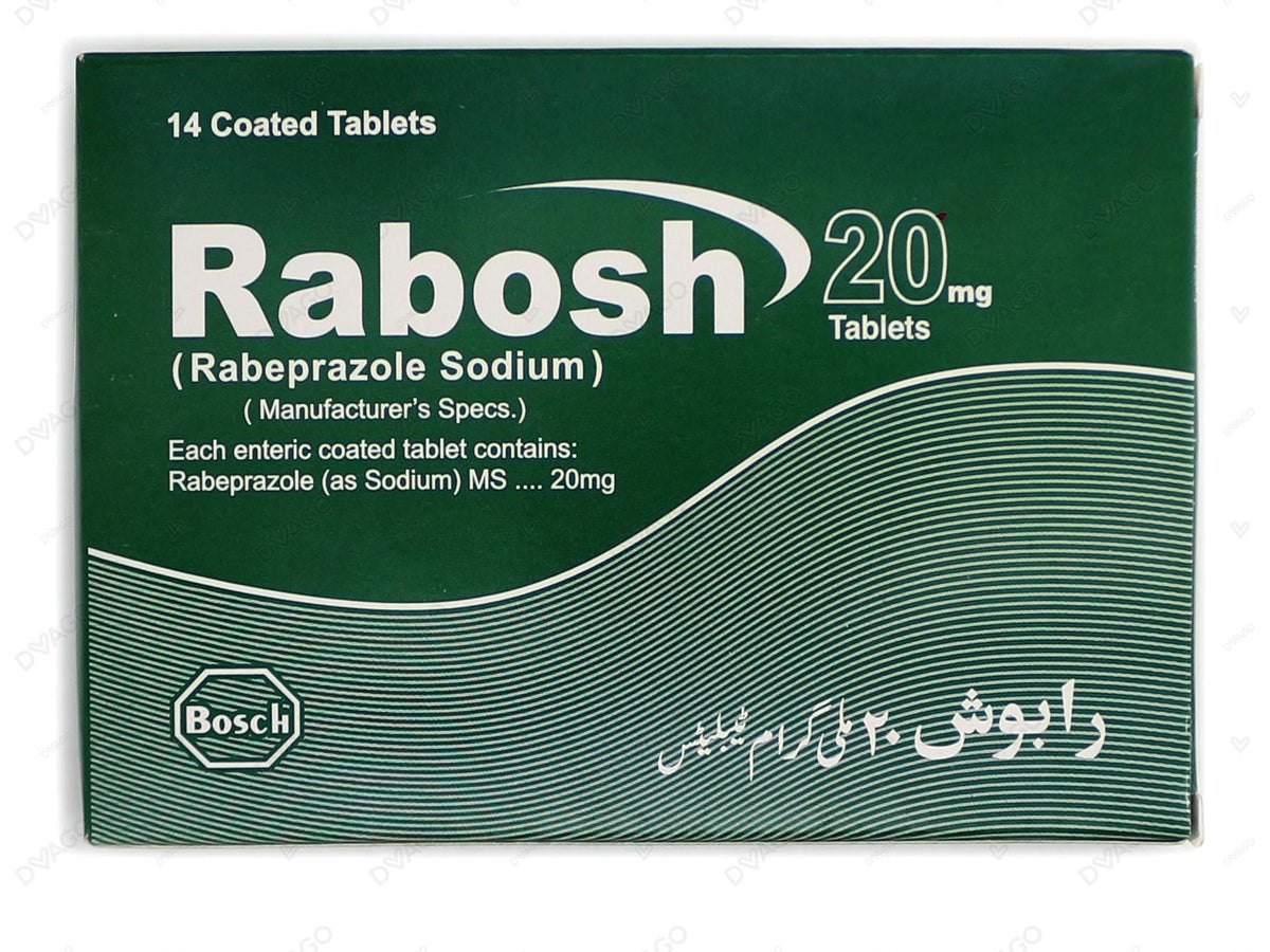 Rabosh Tablets 20Mg (1 Box = 1 Strip)(1 Strip = 14 Tablets)