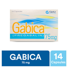 Gabica Capsules 75Mg (1 Strip = 7 Capsules)