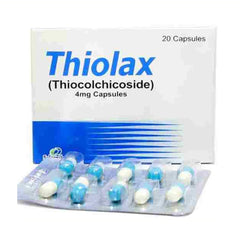 Thiolax Capsules 4Mg (1 Strip = 10 Capsules)