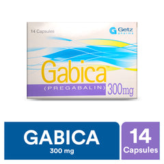 Gabica Capsules 300Mg (1 Strip = 7 Capsules)