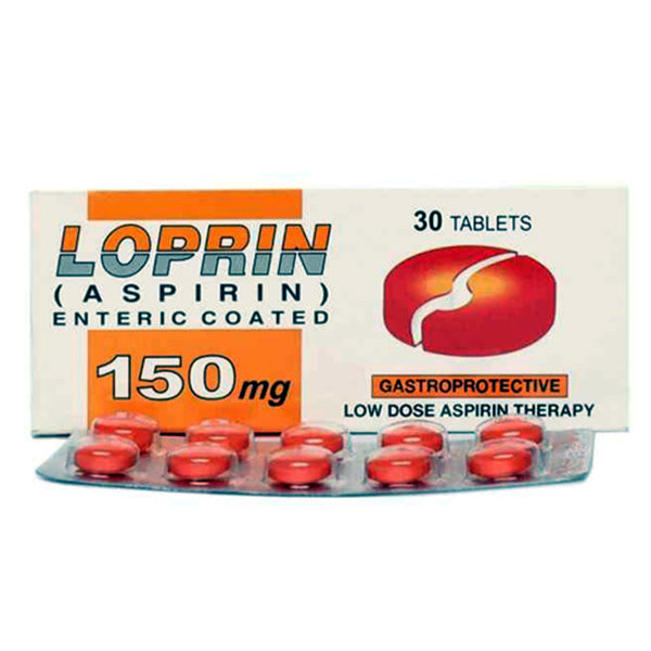 Loprin Tablets 150Mg (1 Strip = 10 Tablets)