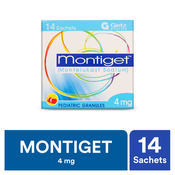 Montiget Sachets 4Mg (1 Box = 14 Sachets)