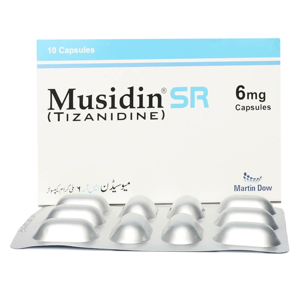 Musidin Sr Capsules 6Mg (1 Box  = 10 Capsules)