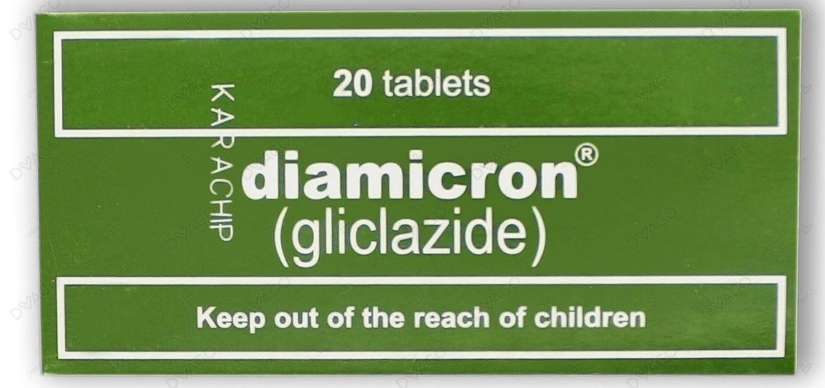 Diamicron Tablets 80Mg (1 Box = 1 Strip)(1 Strip = 20 Tablets)