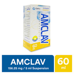 Amclav 60Ml Suspension 156.25Mg/5Ml