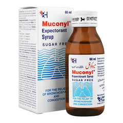 Muconyl Expectorant Sugar Free Syrup 60Ml