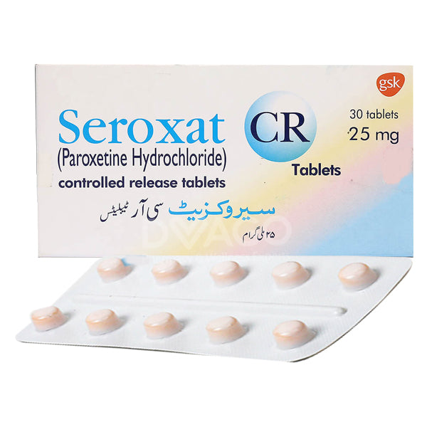 Seroxat Cr Tablets 25Mg (1 Strip = 10 Tablets)