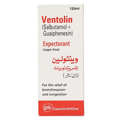 Ventolin Expectorant Syrup 120Ml