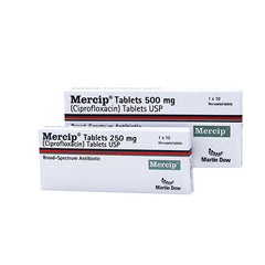Mercip Tablets 500Mg (1 Box = 10 Tablets)