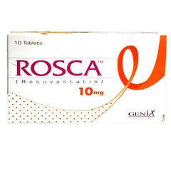 Rosca Tablets 10Mg (1 Box = 1 Strip)(1 Strip = 10 Tablets)