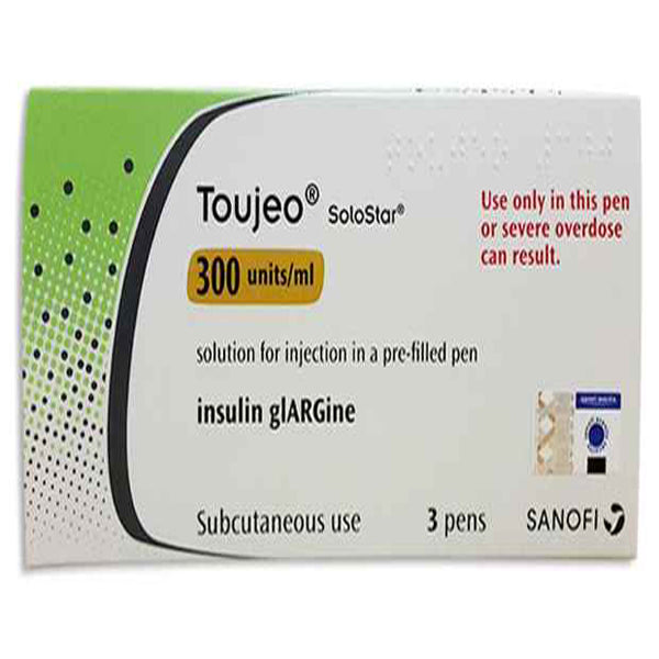 Toujeo Solo Star Prefilled Pen 300Units/Ml (1 Prefilled Pen)