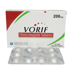 Vorif Tablets 200Mg (1 Box  = 10 Tablets)