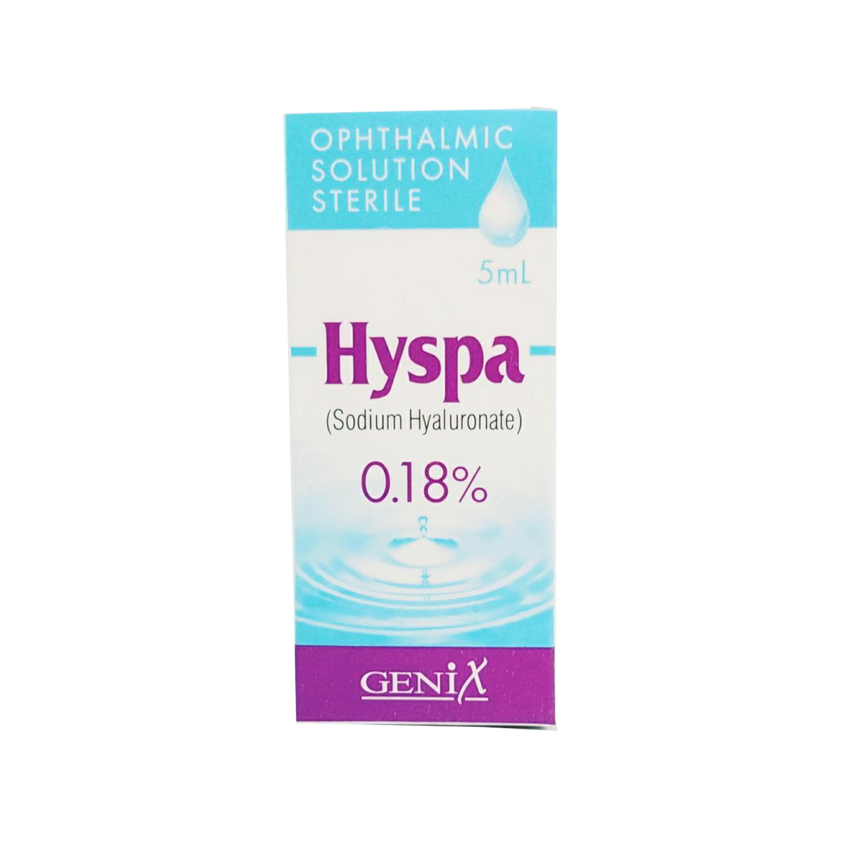 Hyspa Eye Drops 0.18% 5Ml