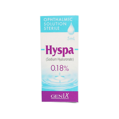 Hyspa Eye Drops 0.18% 5Ml