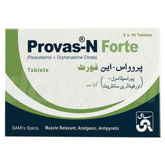 Provas-N Forte Tablets 650Mg/50Mg (1 Strip = 10 Tablets)