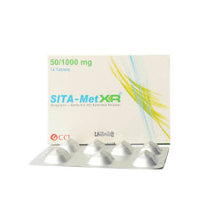 Sita-Met Xr Tablets 50/1000Mg (1 Strip = 7 Tablets)