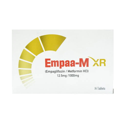Empaa-M Xr Tablets 12.5/1000Mg (1 Box = 2 Strips) (1 Strip = 7 Tablets)