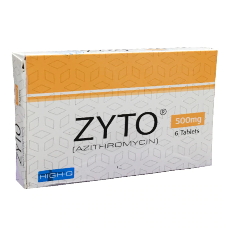 Zyto Tablets 500Mg (1 Box = 6 Tablets)