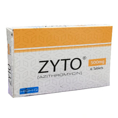 Zyto Tablets 500Mg (1 Box = 6 Tablets)
