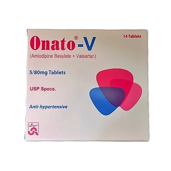 Onato-V Tablets 5Mg/80Mg (1 Box =  14 Tablets)