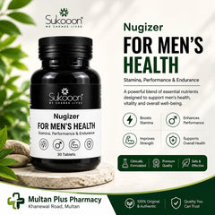 Nugizer | Ultimate Men Performance Booster  (1 Bottle = 30 Tablets)