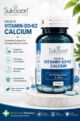 VALUE-D Bone and Joint Nutrition Tablets( 1 Bottle  = 30 Tablets )