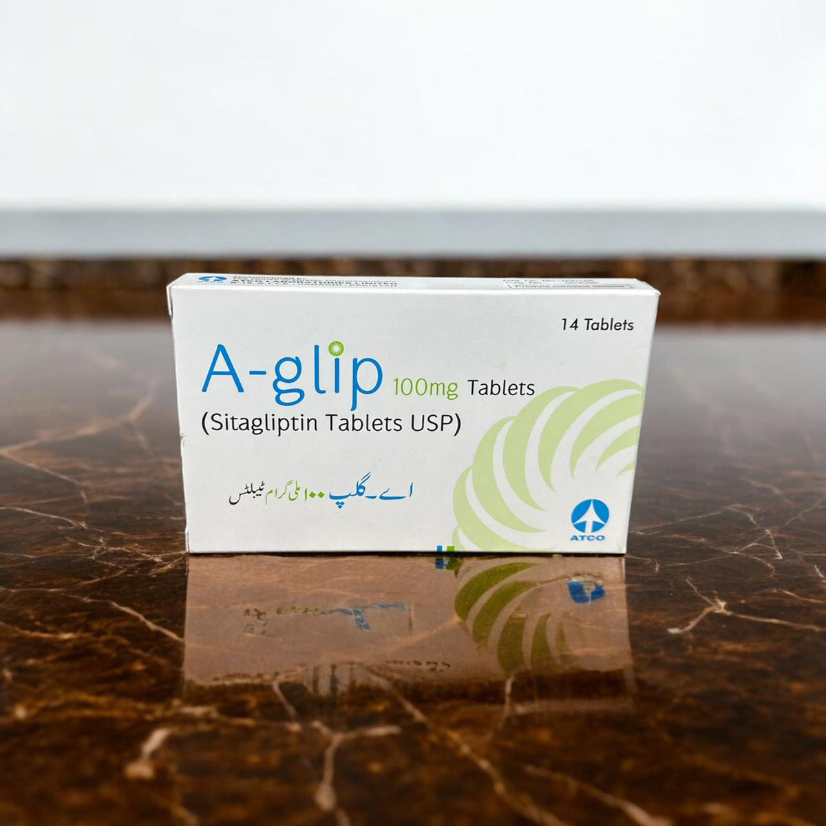 A-glip Tablets 100Mg (1 Box = 14 Tablets)