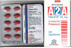 A2A Tablets 50Mg (1 Strip = 10 Tablets)