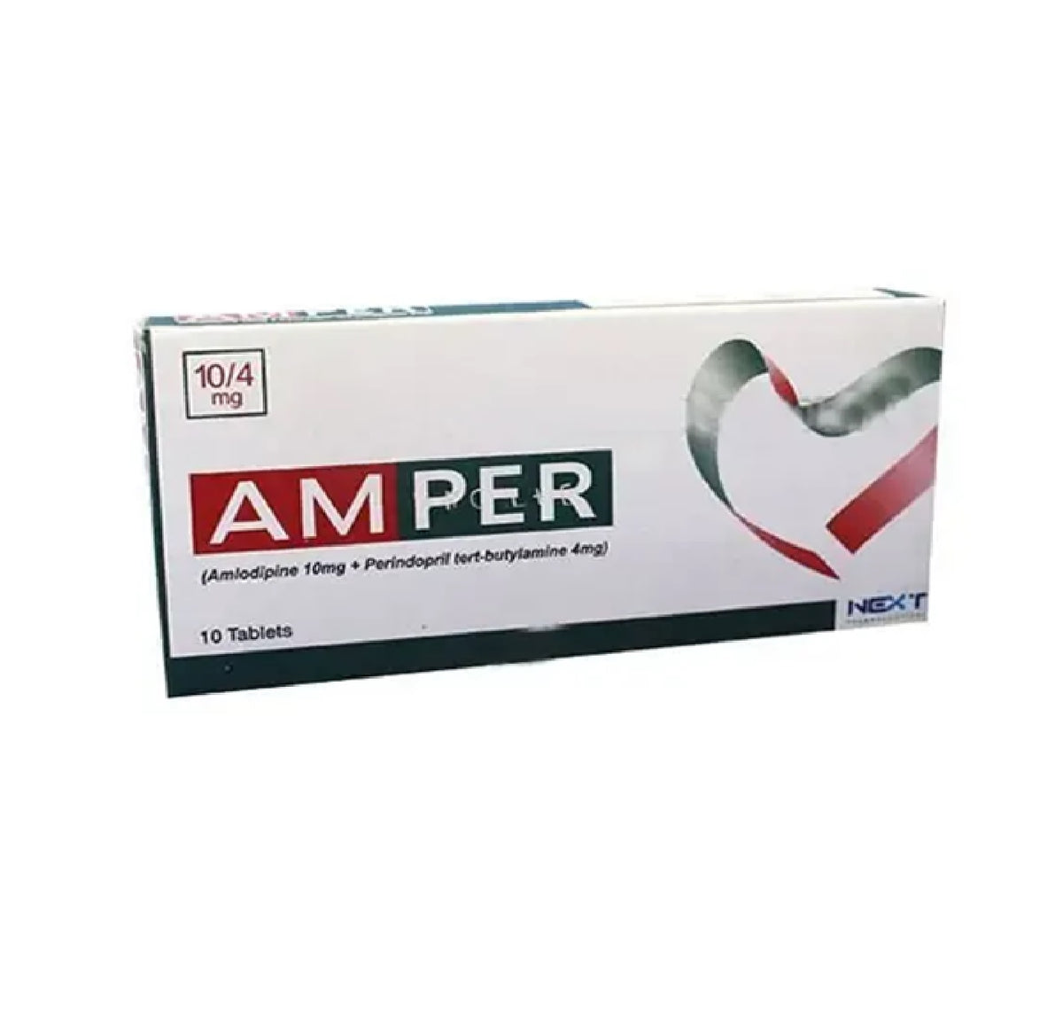 AMPER Tablets 10Mg/4Mg (1 Box = 1 Strip)(1 Strip = 10 Tablets)