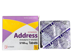 Address Tablets 5Mg/160Mg (1 Strip = 7 Tablets)