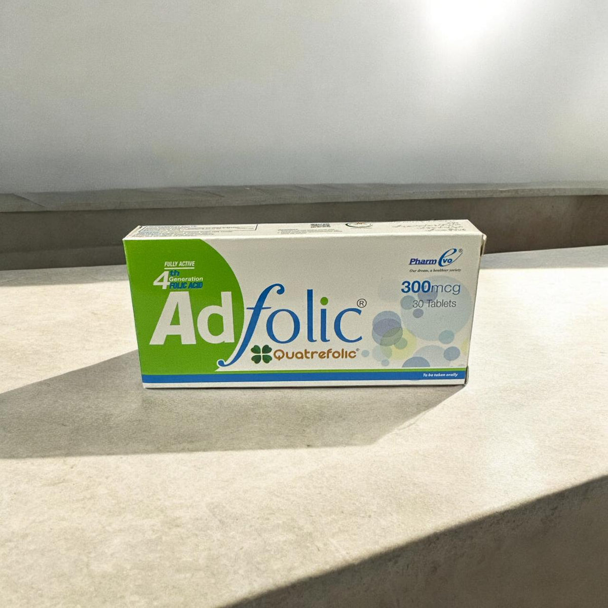 Adfolic Tablets 300Mcg (1 Strip = 10 Tablets)