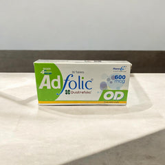 Adfolic OD Tablets 600Mcg (1 Strip = 10 Tablets)