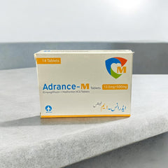 Adrance-M Tablets 12.5Mg/500Mg (1 Strip = 7 Tablets)