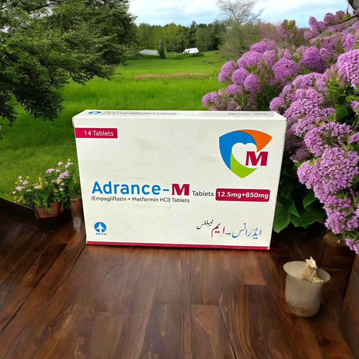 Adrance-M Tablets 12.5Mg/850Mg (1 Strip = 7 Tablets)