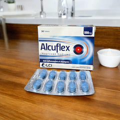 Alcuflex Tablets 550Mg (1 Strip = 10 Tablets)