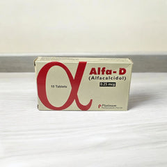 Alfa-D Tablets 0.25Mcg (1 Box = 1 Strip)(1 Strip = 10 Tablets)