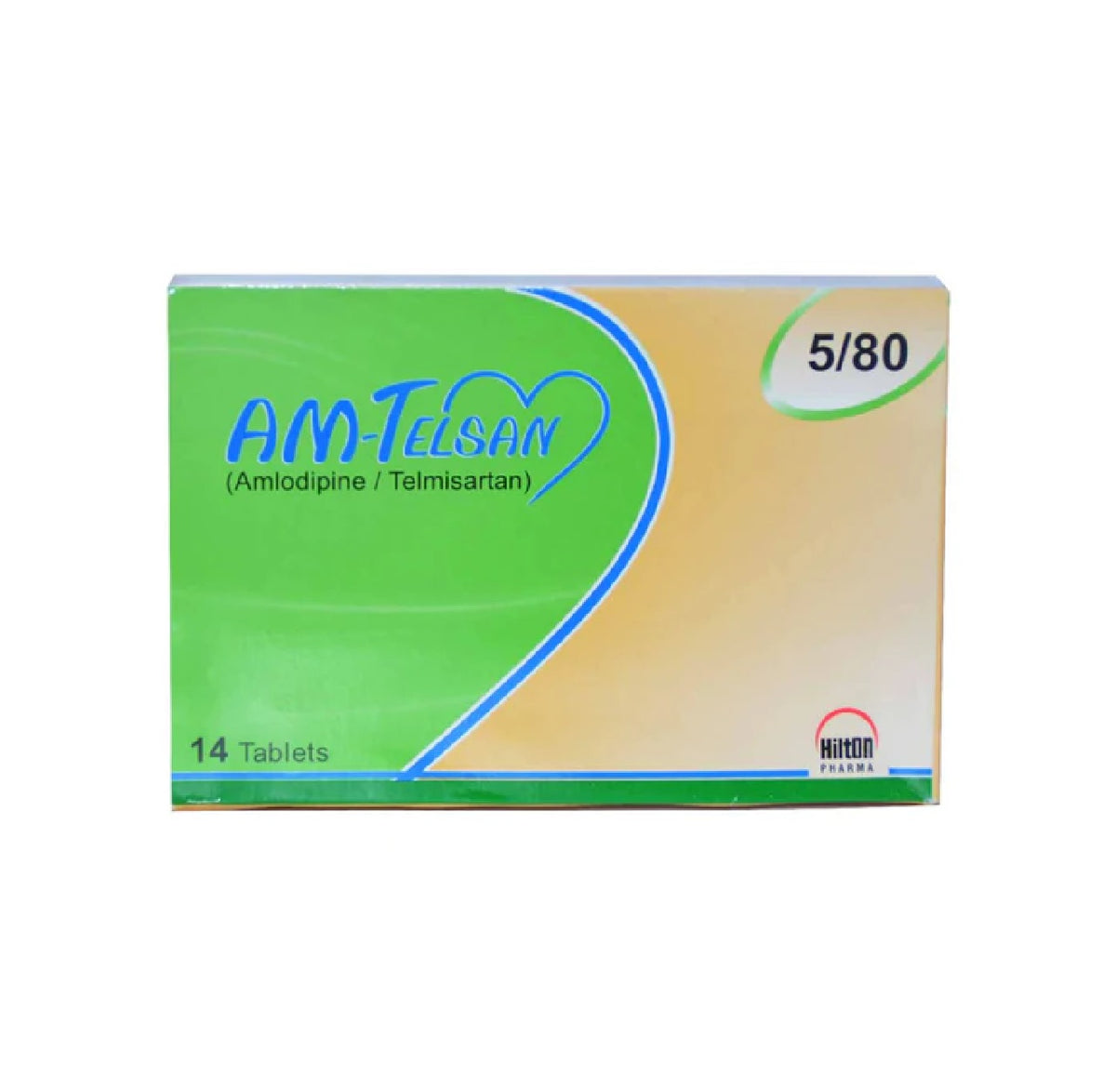 Am-Telsan Tablets 5/80Mg (1 Strip = 7 Tablets)