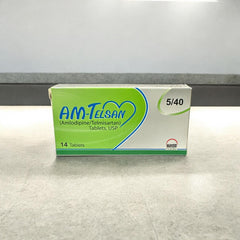 Am-Telsan Tablets 5Mg/40Mg  (1 Strip = 7 Tablets)