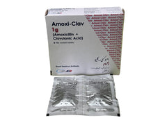 Amoxi-Clav Tablets 1g (1 Strip = 2 tablets)