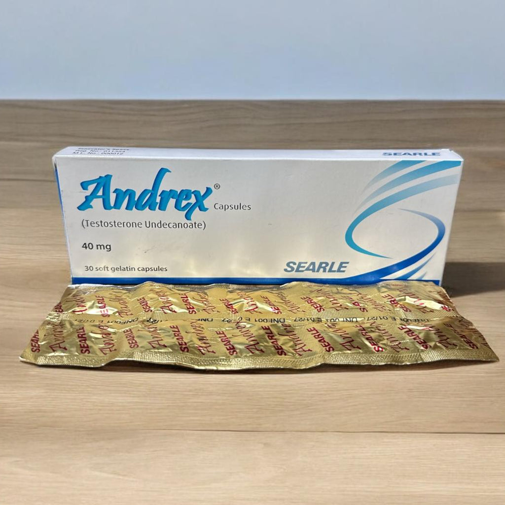 Andrex Softgel Capsules 40Mg (1 Strip = 10 Capsules) – Multan Plus Pharmacy