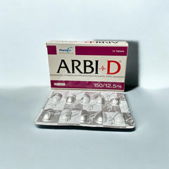 Arbi D Tablets 150Mg/12.5Mg (1 Strip = 10 Tablets)