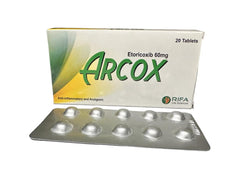 Arcox Tablets 60Mg (1 Strip = 10 Tablets)