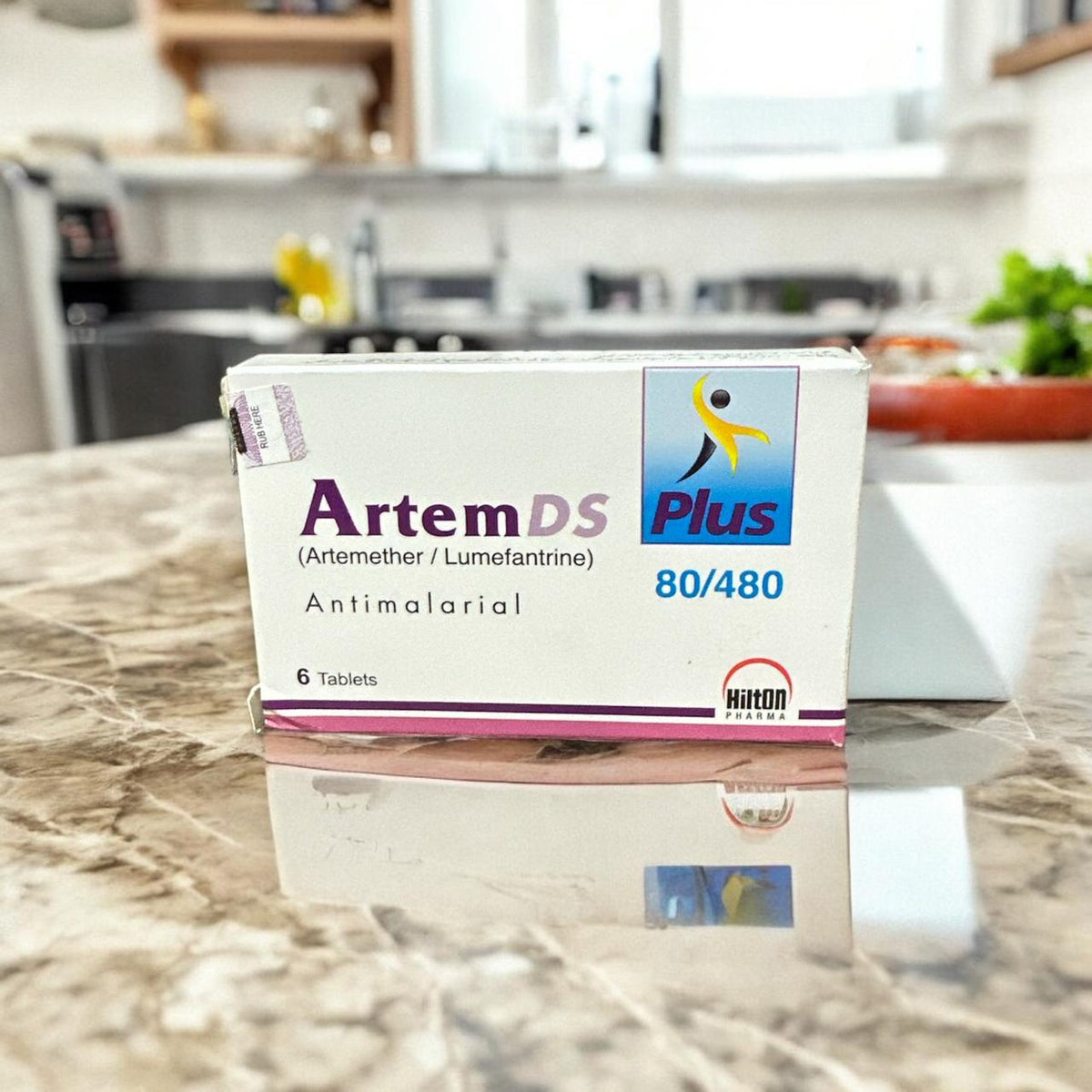 Artem-Ds Plus Tablets 80/480Mg (1Box = 6 Tablets)