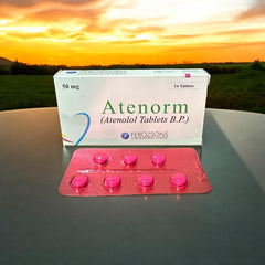 Atenorm 50mg Tablets  (1 Strip = 7Tablets)