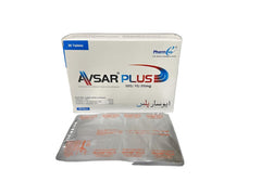 Avsar Plus Tablets 320Mg/10Mg/25Mg (1 Strip = 7 Tablets)