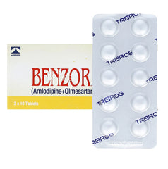 Benzor Am Tablets 5Mg/20Mg  (1 Strip = 10 Tablets)