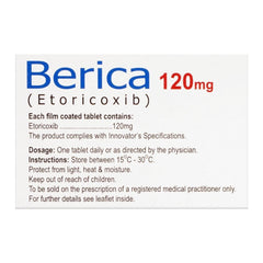 Berica Tablets 120Mg (1 Box = 7 Tablets)